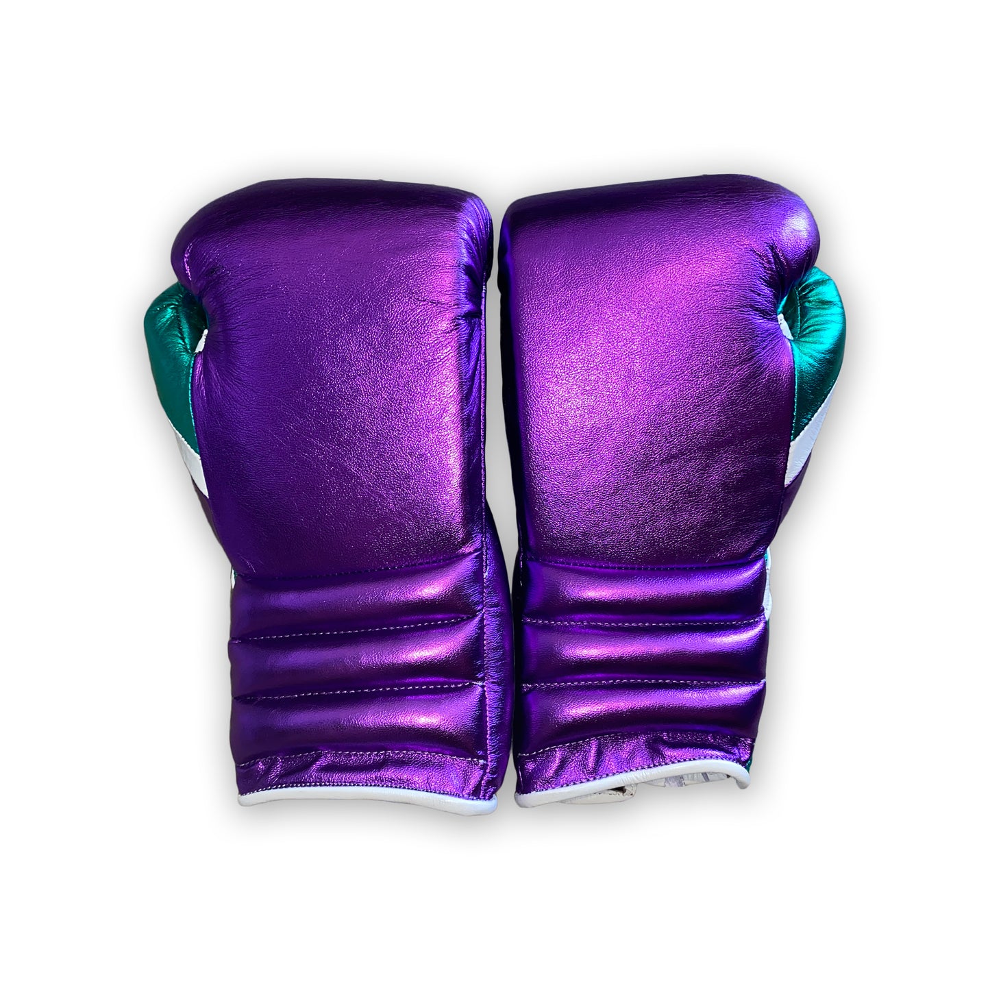 16oz Hernandez Purple and Green Gloves